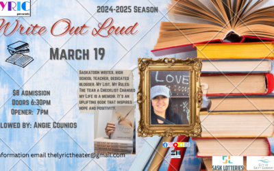 Write Out Loud with Author Angie Counios