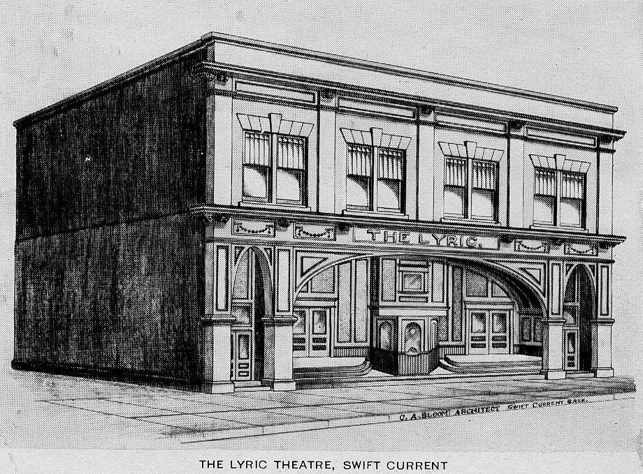 The Lyric Theatre homepage building